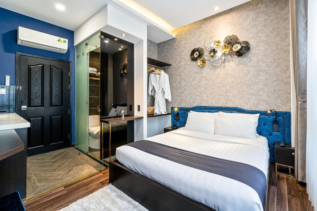 Kunkin Luxury Hotel & Apartment Ho Chi Minh-staden Exteriör bild