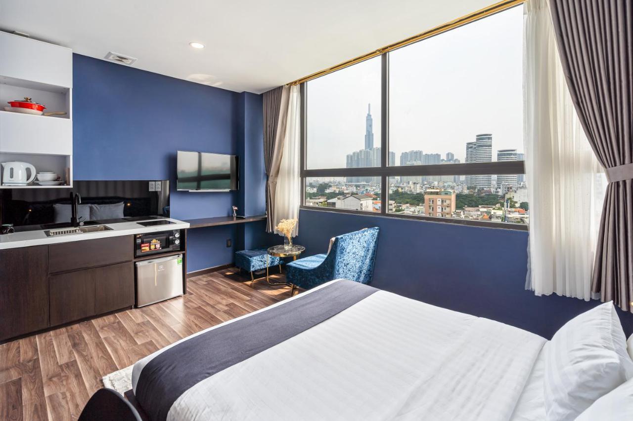 Kunkin Luxury Hotel & Apartment Ho Chi Minh-staden Exteriör bild