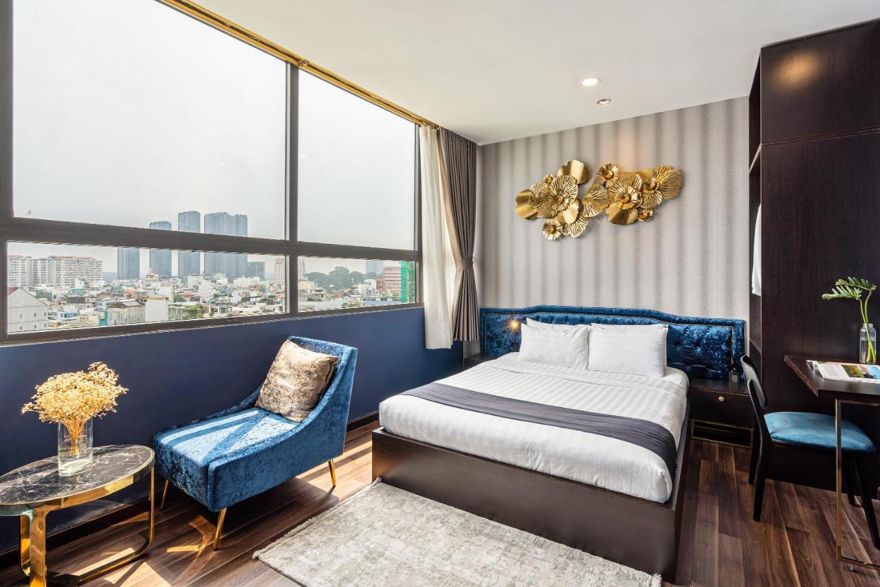 Kunkin Luxury Hotel & Apartment Ho Chi Minh-staden Exteriör bild