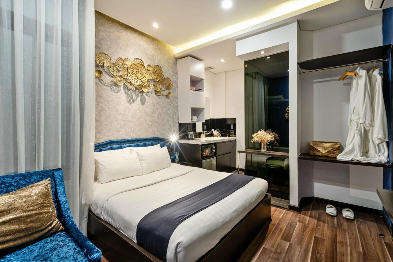 Kunkin Luxury Hotel & Apartment Ho Chi Minh-staden Exteriör bild