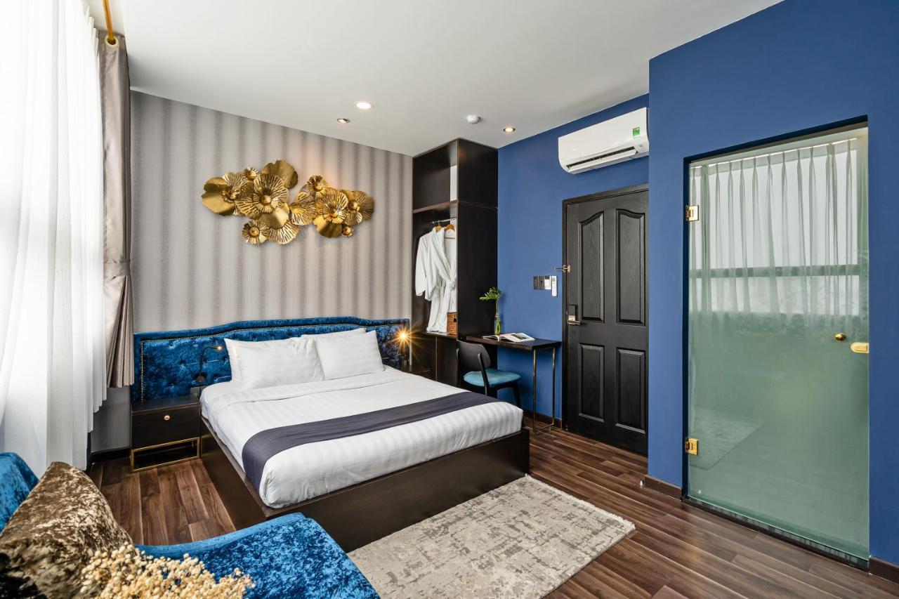 Kunkin Luxury Hotel & Apartment Ho Chi Minh-staden Exteriör bild