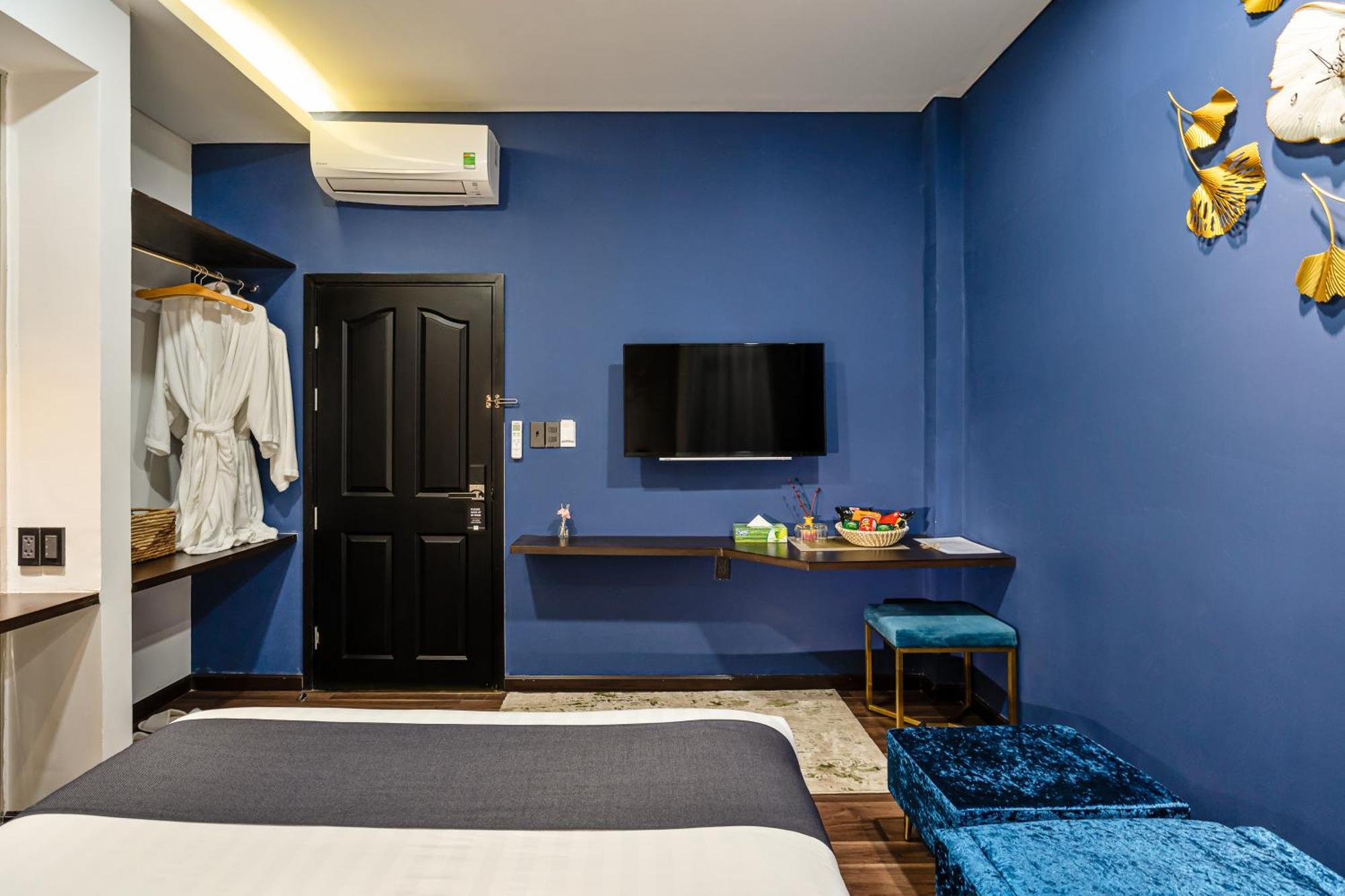Kunkin Luxury Hotel & Apartment Ho Chi Minh-staden Exteriör bild